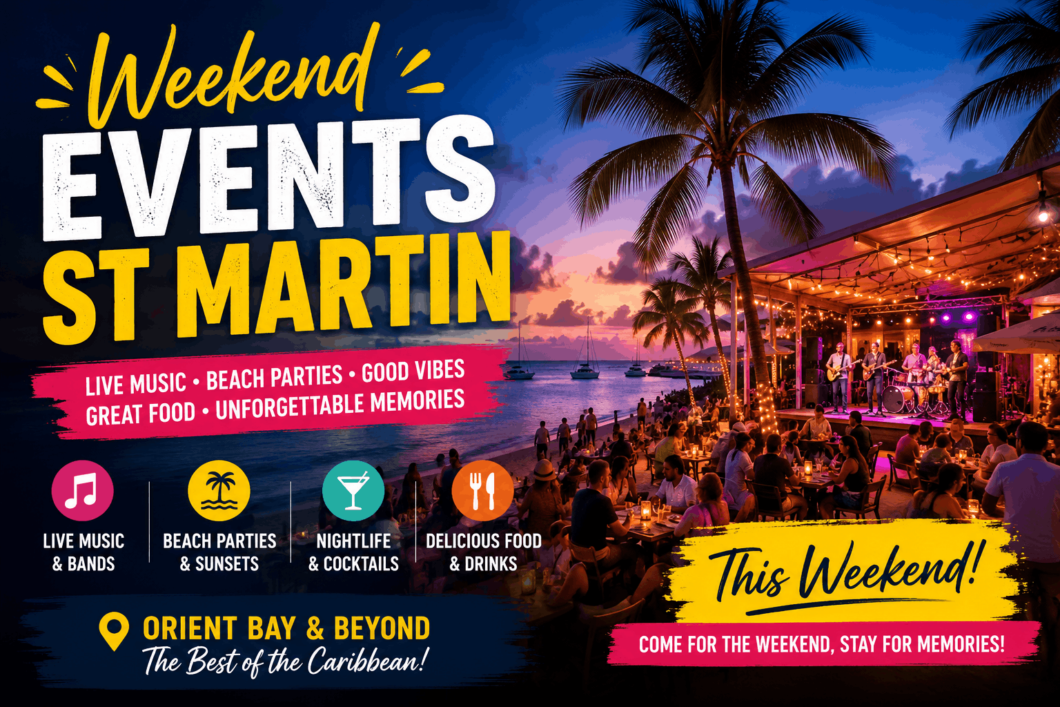 Weekend Events St Martin